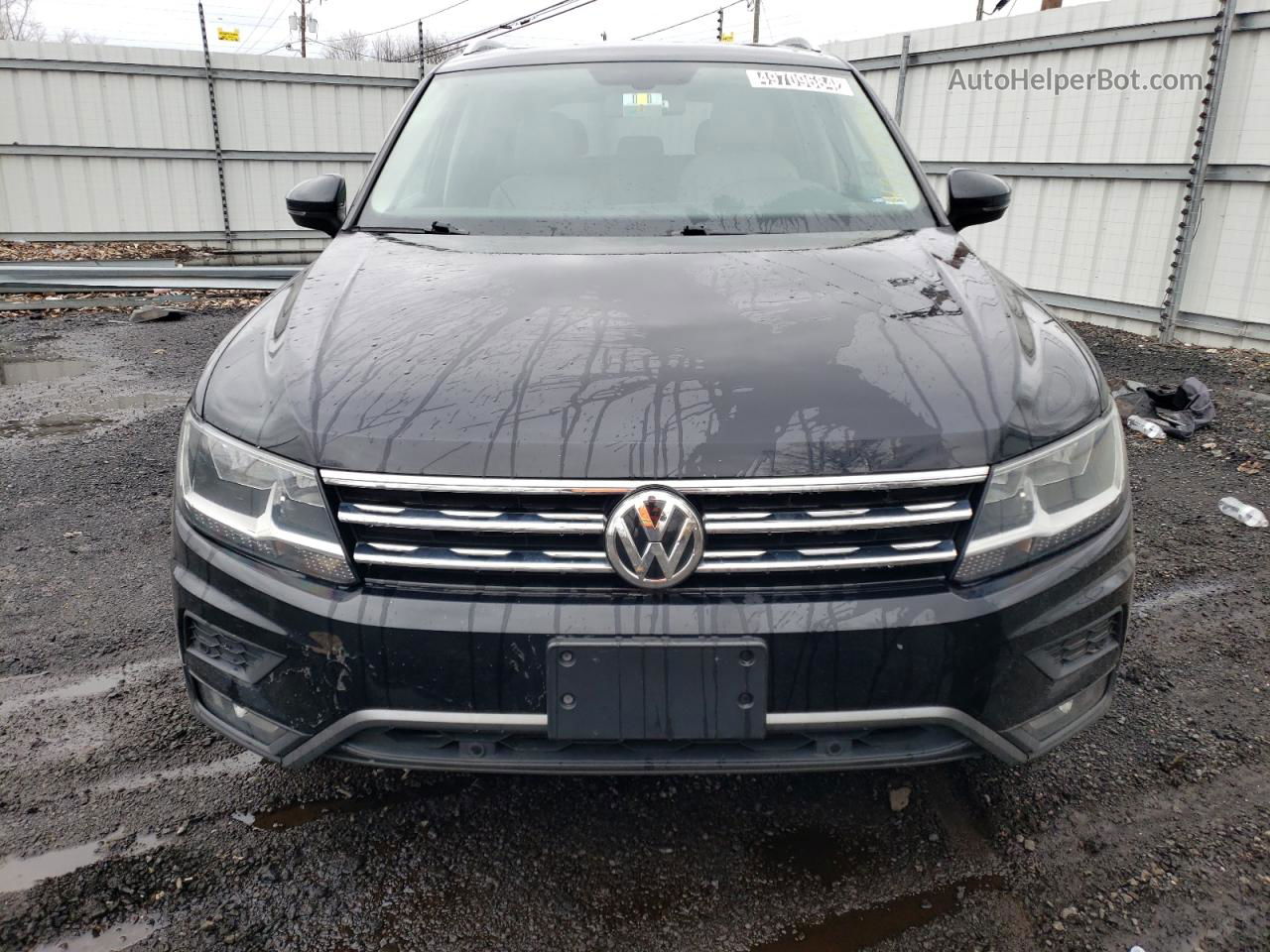 2019 Volkswagen Tiguan Se Black vin: 3VV2B7AX1KM057896