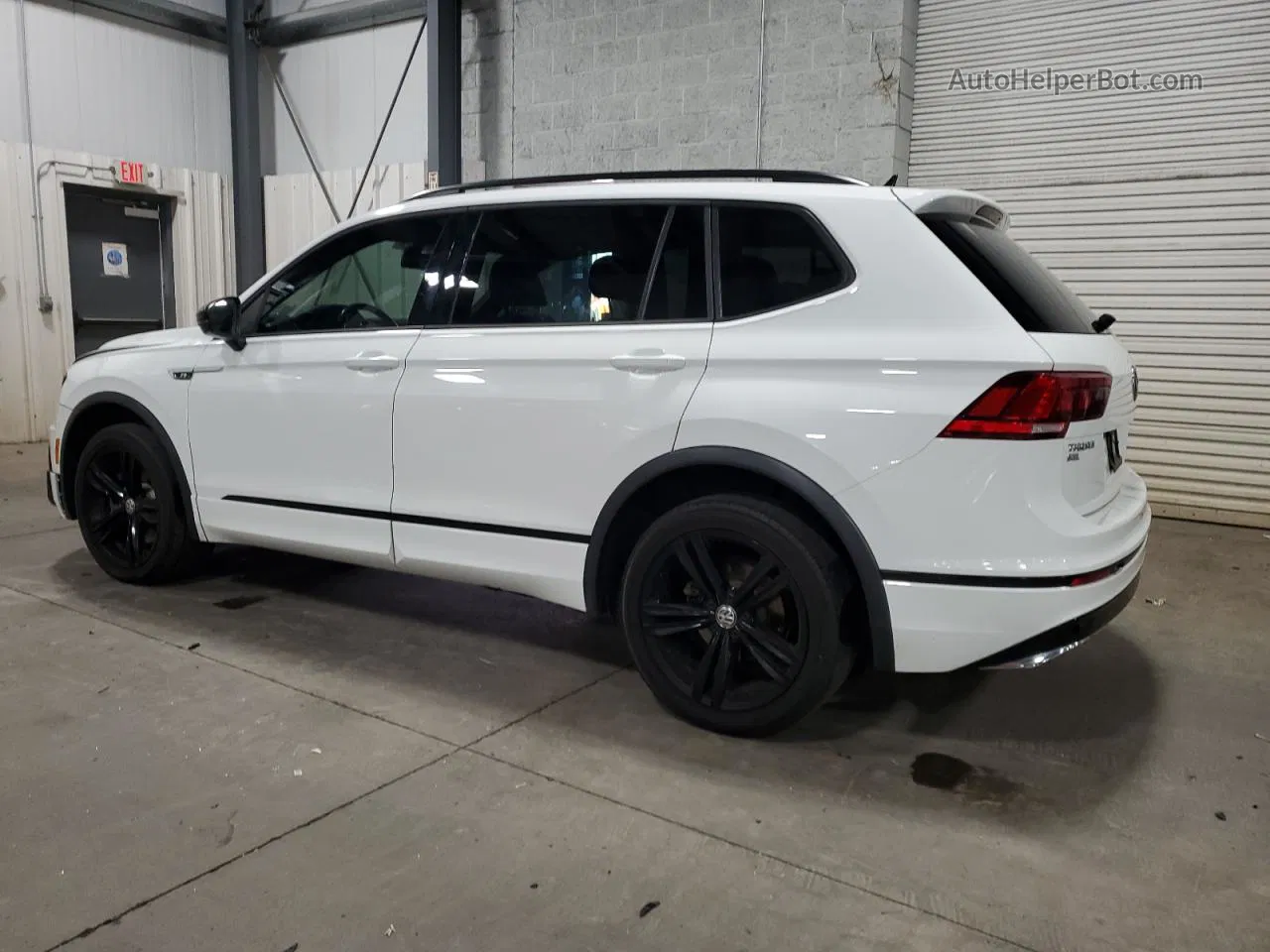 2019 Volkswagen Tiguan Se White vin: 3VV2B7AX1KM101931