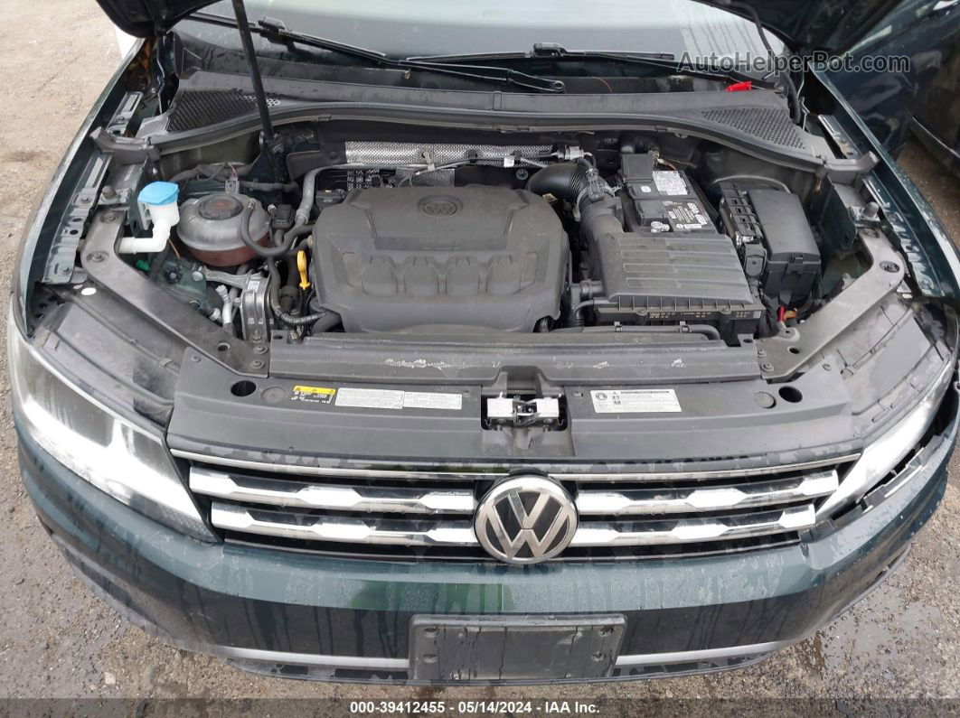 2019 Volkswagen Tiguan 2.0t Se/2.0t Sel/2.0t Sel R-line/2.0t Sel R-line Black Green vin: 3VV2B7AX1KM107664