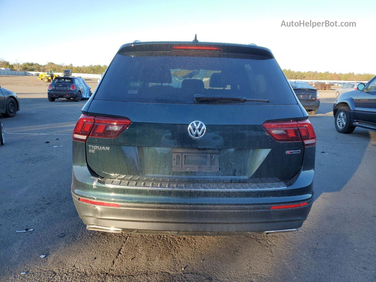 2019 Volkswagen Tiguan Se Green vin: 3VV2B7AX1KM162647