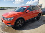 2018 Volkswagen Tiguan Se Orange vin: 3VV2B7AX2JM010407