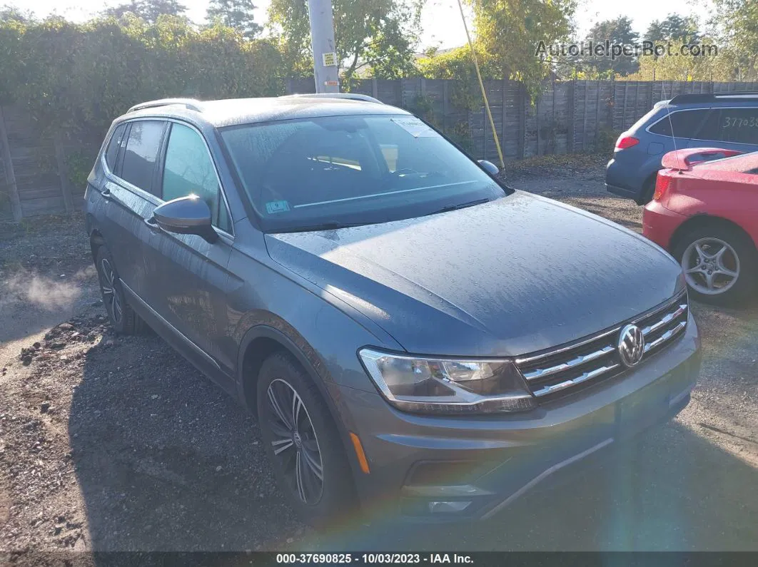 2018 Volkswagen Tiguan Sel/se Черный vin: 3VV2B7AX2JM015722