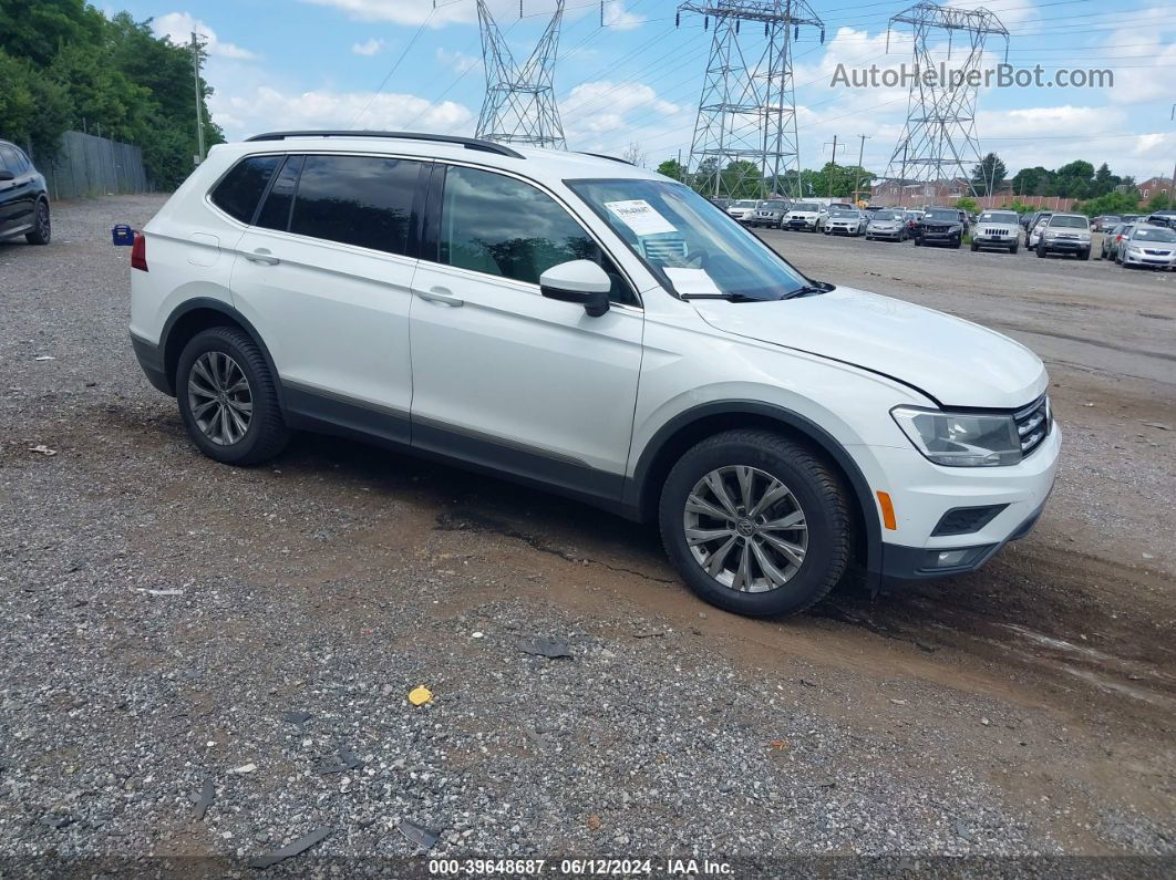 2018 Volkswagen Tiguan 2.0t Se/2.0t Sel Белый vin: 3VV2B7AX2JM023738