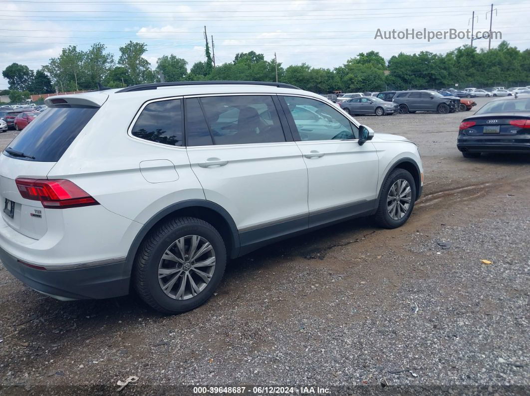 2018 Volkswagen Tiguan 2.0t Se/2.0t Sel Белый vin: 3VV2B7AX2JM023738