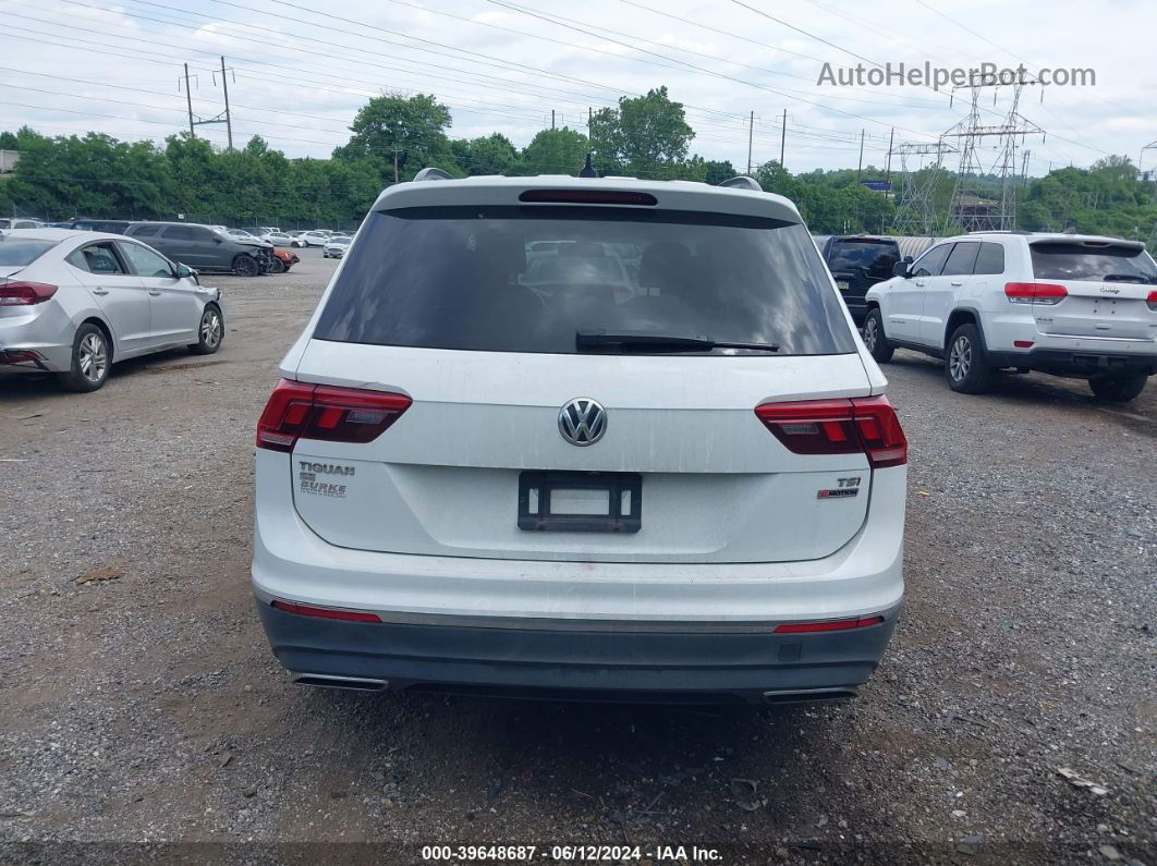 2018 Volkswagen Tiguan 2.0t Se/2.0t Sel Белый vin: 3VV2B7AX2JM023738