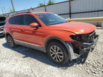 2018 Volkswagen Tiguan Se Orange vin: 3VV2B7AX2JM203348