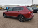 2019 Volkswagen Tiguan Se Темно-бордовый vin: 3VV2B7AX2KM060399