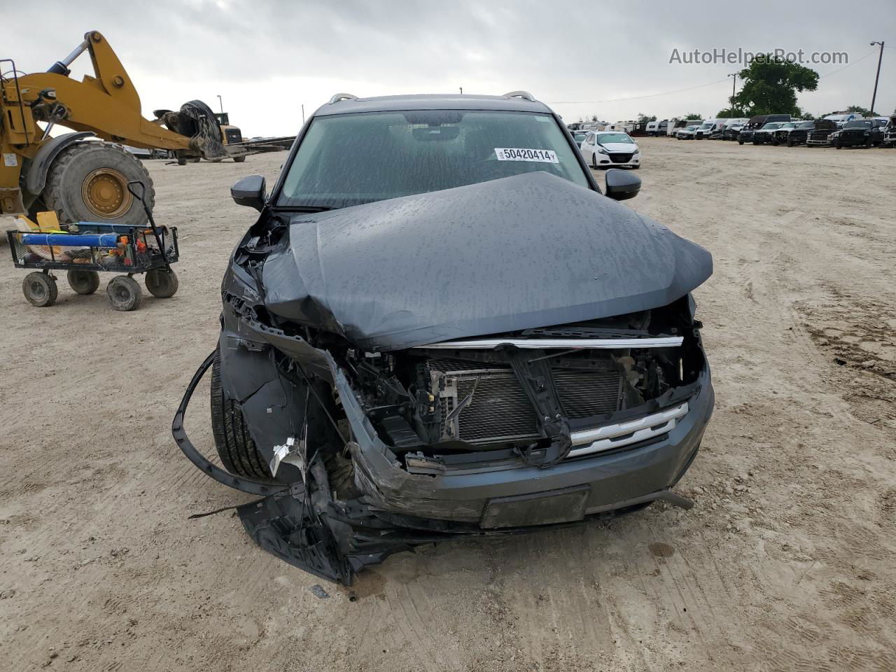 2019 Volkswagen Tiguan Se Gray vin: 3VV2B7AX2KM074562