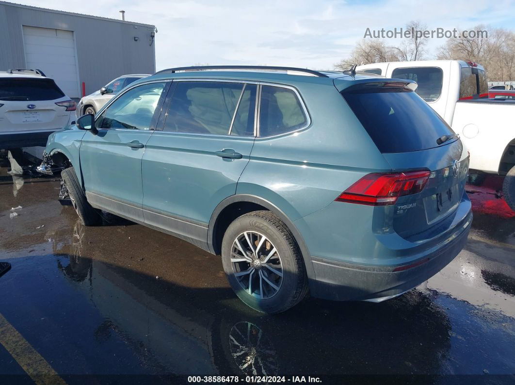 2019 Volkswagen Tiguan 2.0t Se/2.0t Sel/2.0t Sel R-line/2.0t Sel R-line Black Blue vin: 3VV2B7AX2KM079910