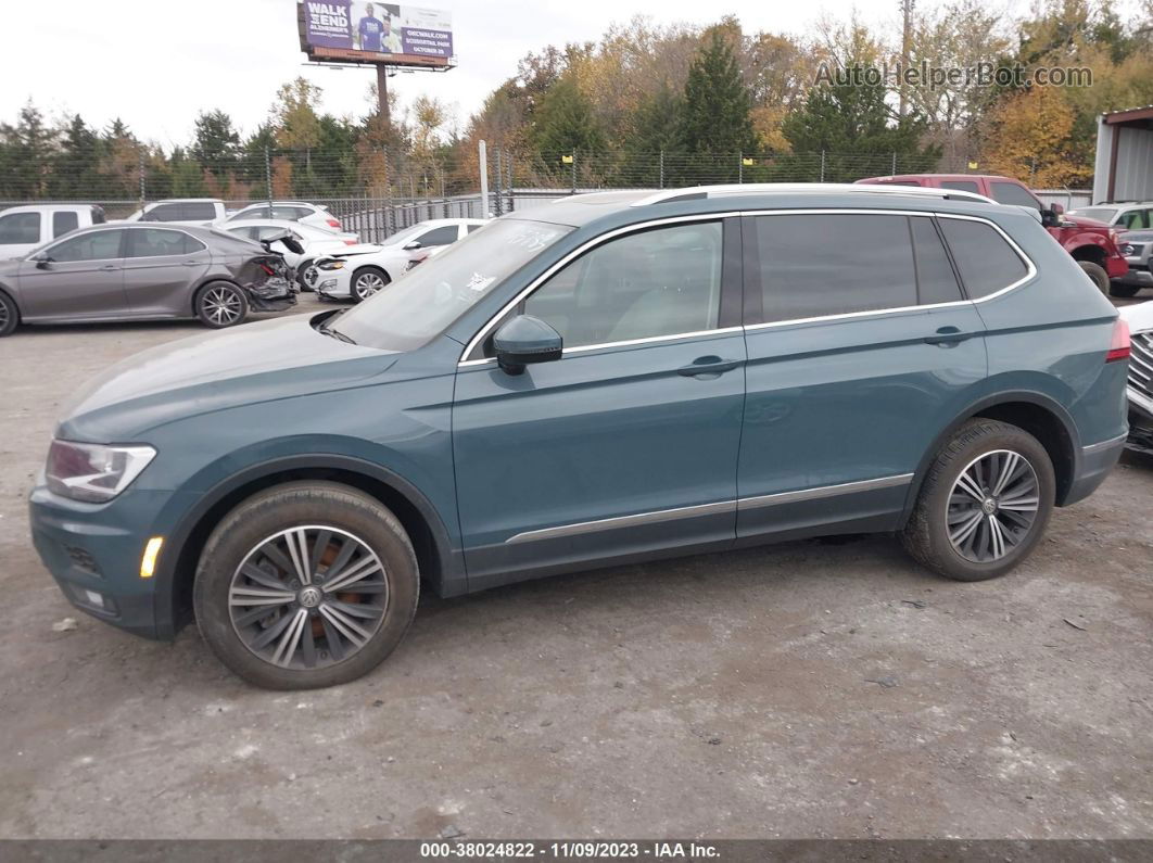 2019 Volkswagen Tiguan 2.0t Sel/2.0t Sel R-line/2.0t Sel R-line Black/2.0t Se Синий vin: 3VV2B7AX2KM095783