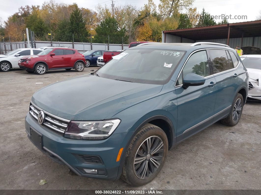 2019 Volkswagen Tiguan 2.0t Sel/2.0t Sel R-line/2.0t Sel R-line Black/2.0t Se Синий vin: 3VV2B7AX2KM095783