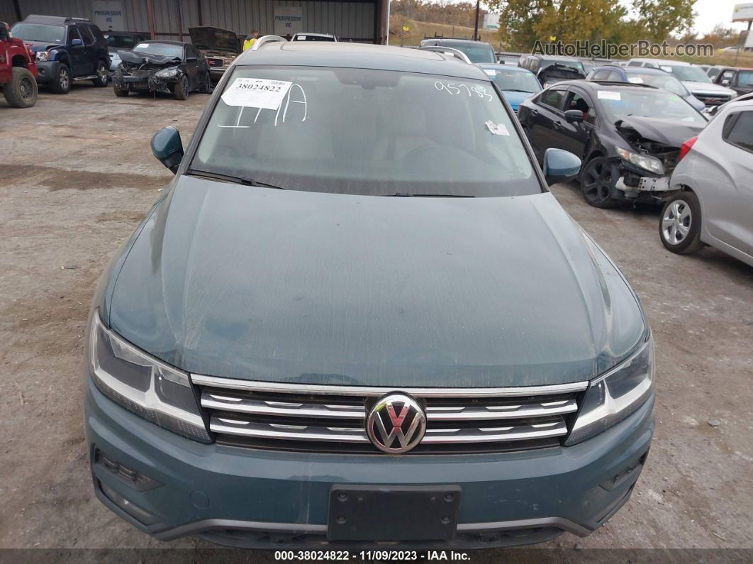 2019 Volkswagen Tiguan 2.0t Sel/2.0t Sel R-line/2.0t Sel R-line Black/2.0t Se Blue vin: 3VV2B7AX2KM095783