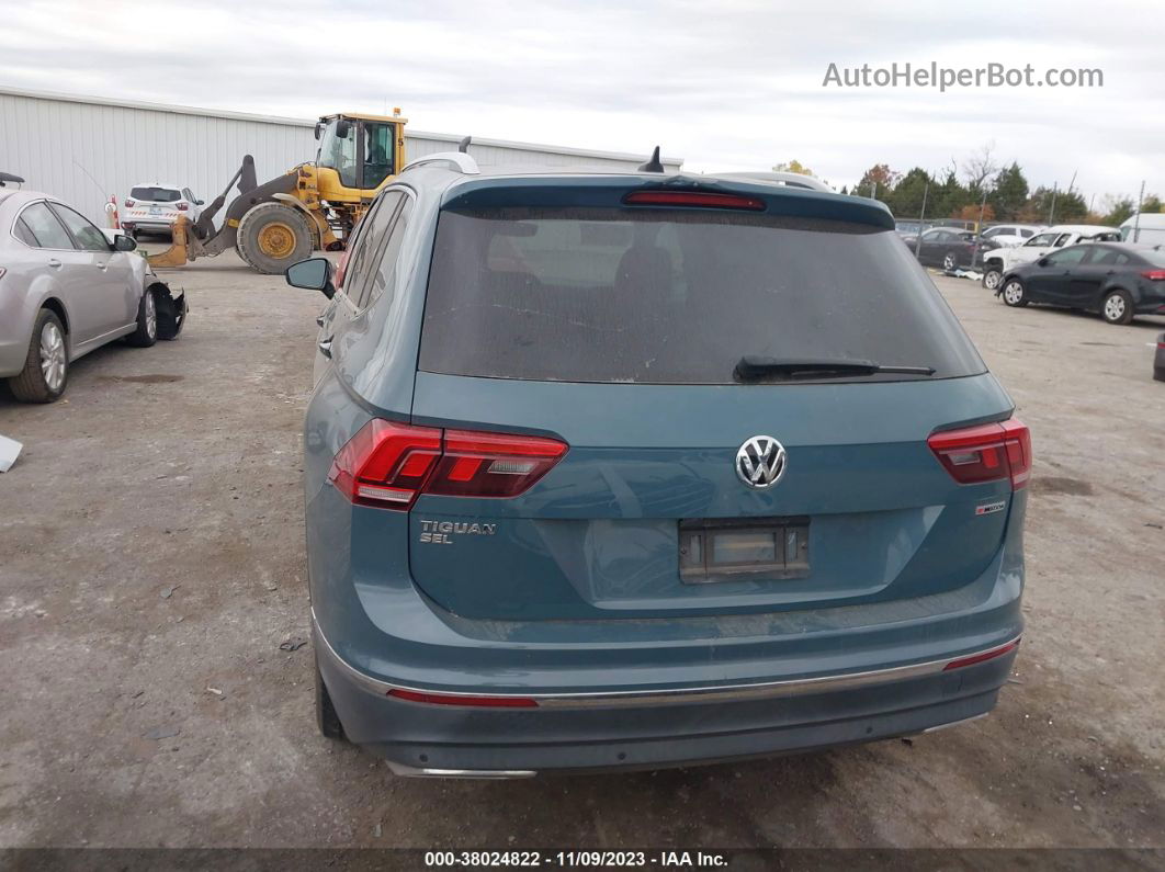 2019 Volkswagen Tiguan 2.0t Sel/2.0t Sel R-line/2.0t Sel R-line Black/2.0t Se Blue vin: 3VV2B7AX2KM095783