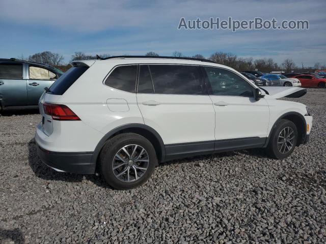 2019 Volkswagen Tiguan Se White vin: 3VV2B7AX2KM139393