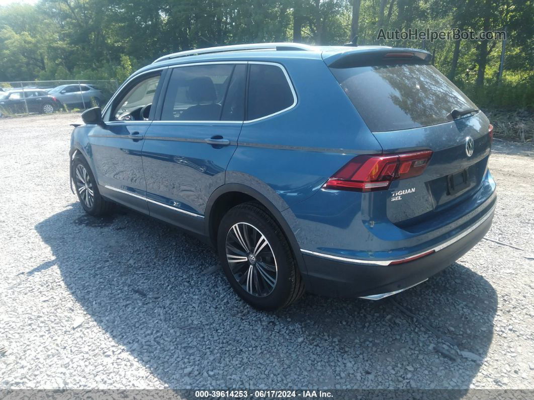 2019 Volkswagen Tiguan 2.0t Se/2.0t Sel/2.0t Sel R-line/2.0t Sel R-line Black Blue vin: 3VV2B7AX2KM156923