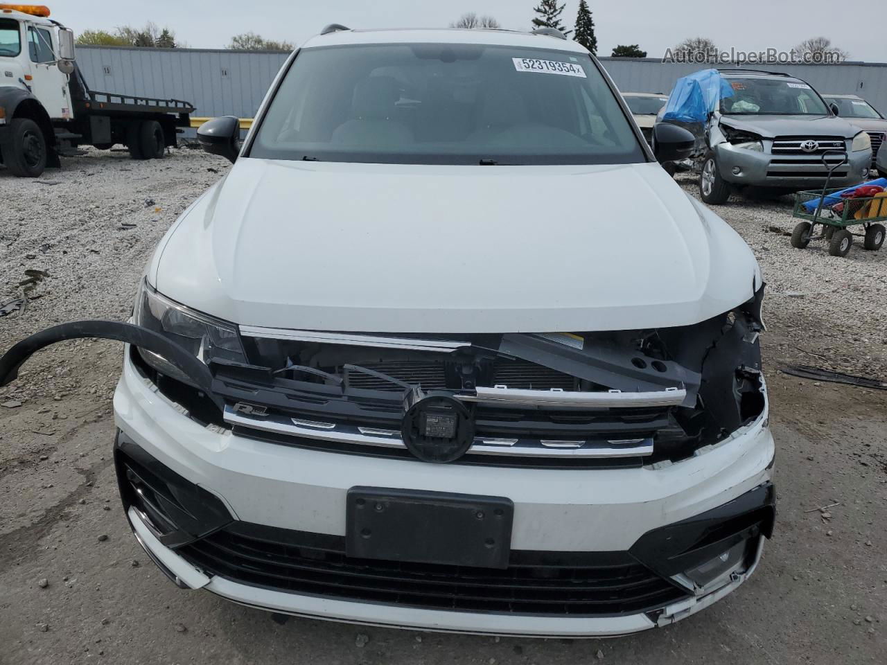 2021 Volkswagen Tiguan Se White vin: 3VV2B7AX2MM033349