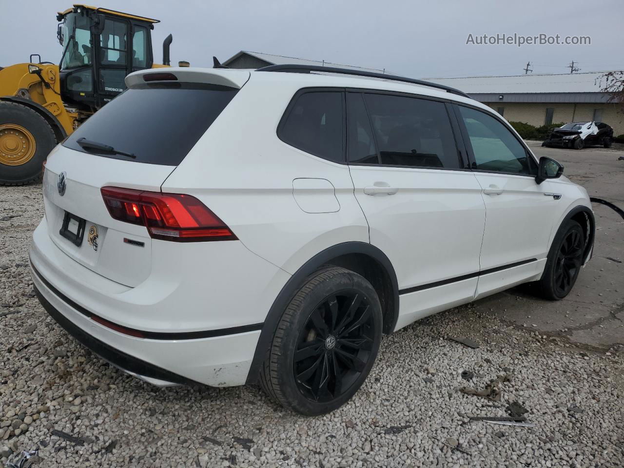 2021 Volkswagen Tiguan Se Белый vin: 3VV2B7AX2MM033349