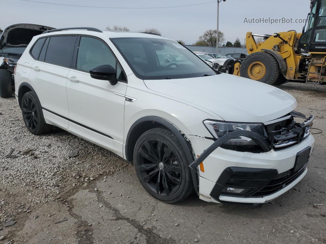 2021 Volkswagen Tiguan Se Белый vin: 3VV2B7AX2MM033349