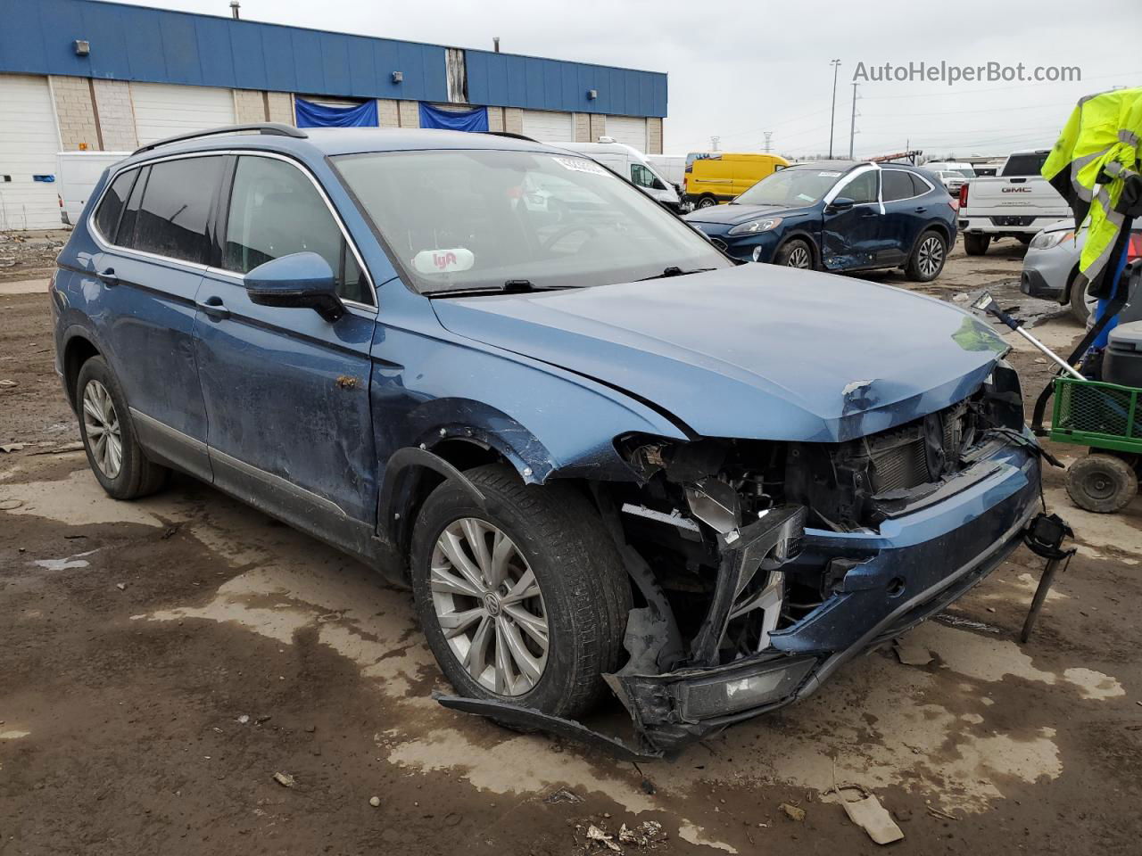 2018 Volkswagen Tiguan Se Black vin: 3VV2B7AX3JM031735