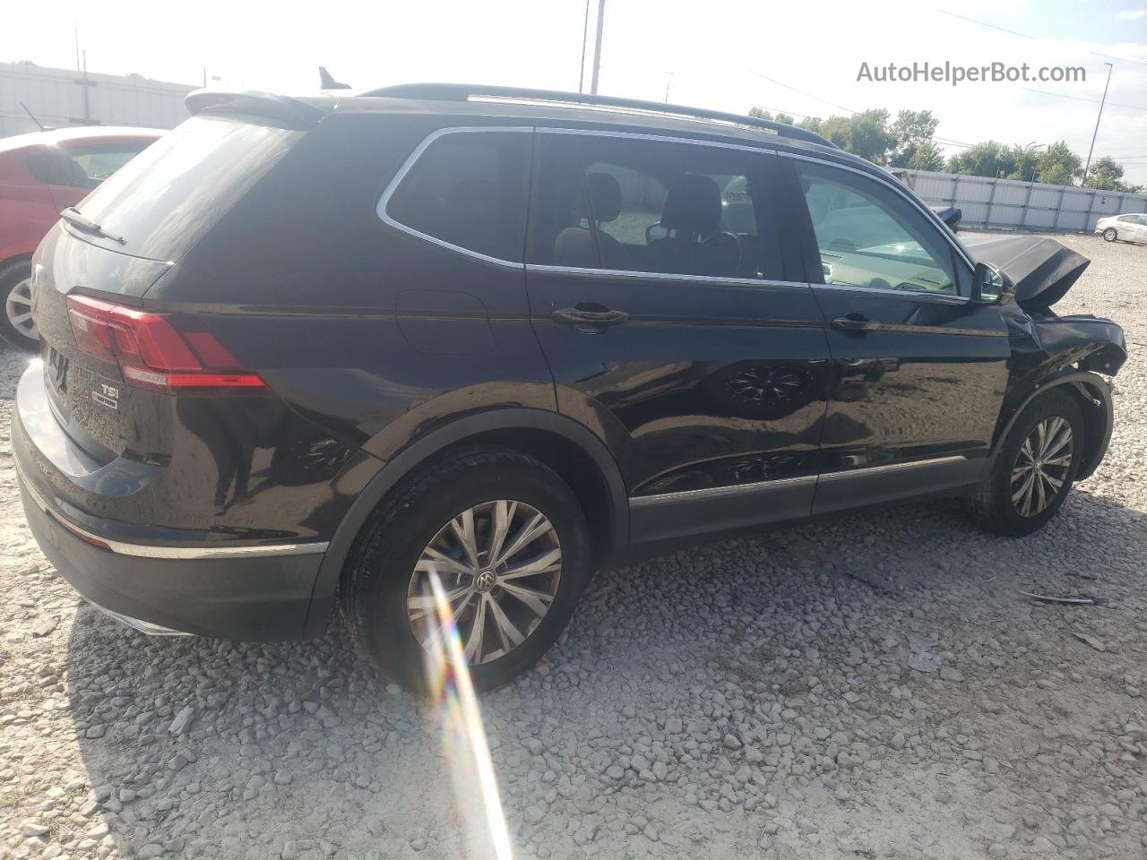 2018 Volkswagen Tiguan Se Black vin: 3VV2B7AX3JM047112