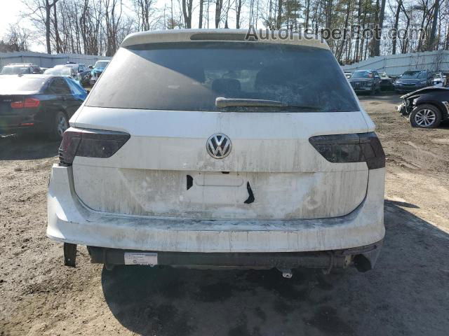 2018 Volkswagen Tiguan Se White vin: 3VV2B7AX3JM073371