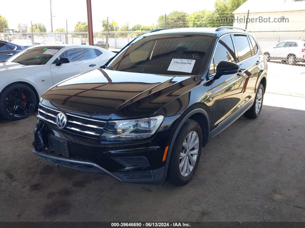 2018 Volkswagen Tiguan 2.0t Se/2.0t Sel Black vin: 3VV2B7AX3JM164799