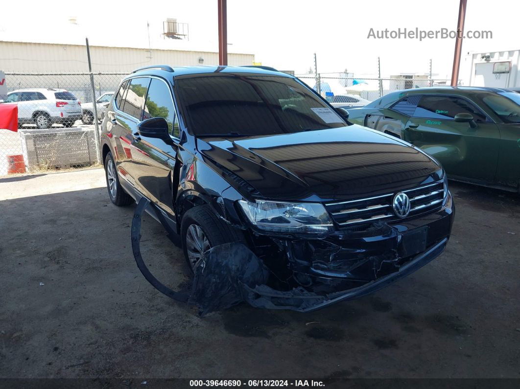 2018 Volkswagen Tiguan 2.0t Se/2.0t Sel Black vin: 3VV2B7AX3JM164799