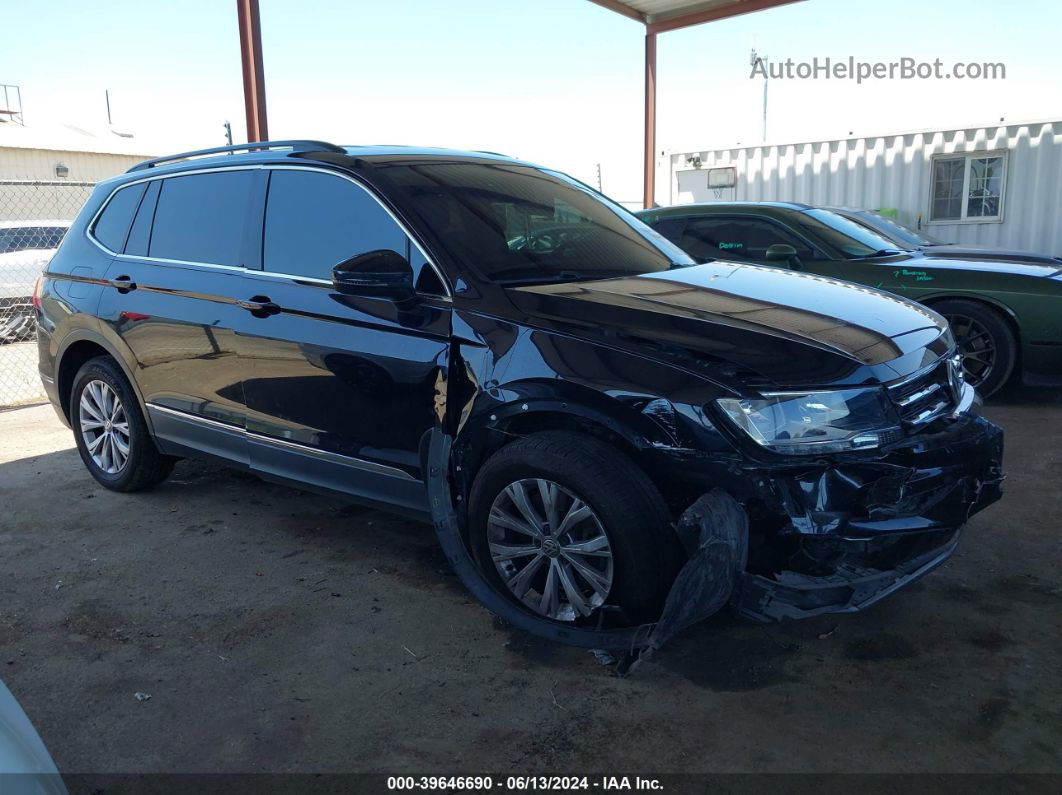 2018 Volkswagen Tiguan 2.0t Se/2.0t Sel Black vin: 3VV2B7AX3JM164799