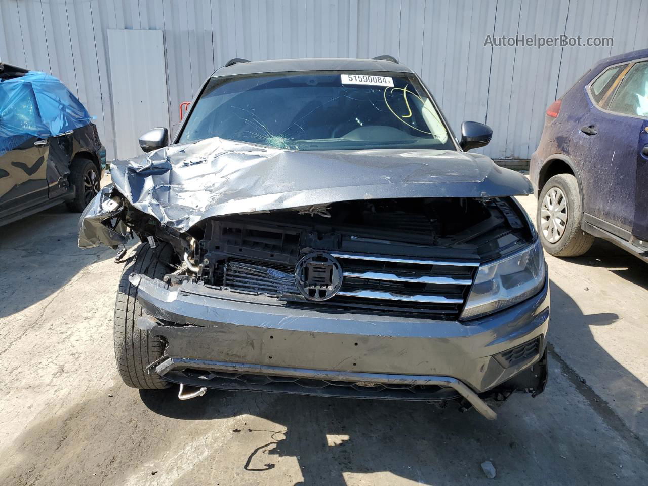 2019 Volkswagen Tiguan Se Charcoal vin: 3VV2B7AX3KM013673