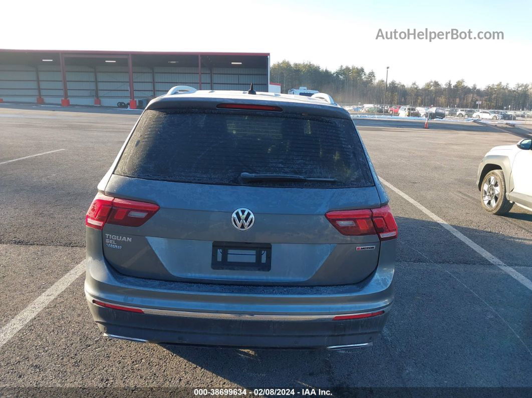 2019 Volkswagen Tiguan 2.0t Se/2.0t Sel/2.0t Sel R-line/2.0t Sel R-line Black Gray vin: 3VV2B7AX3KM059259