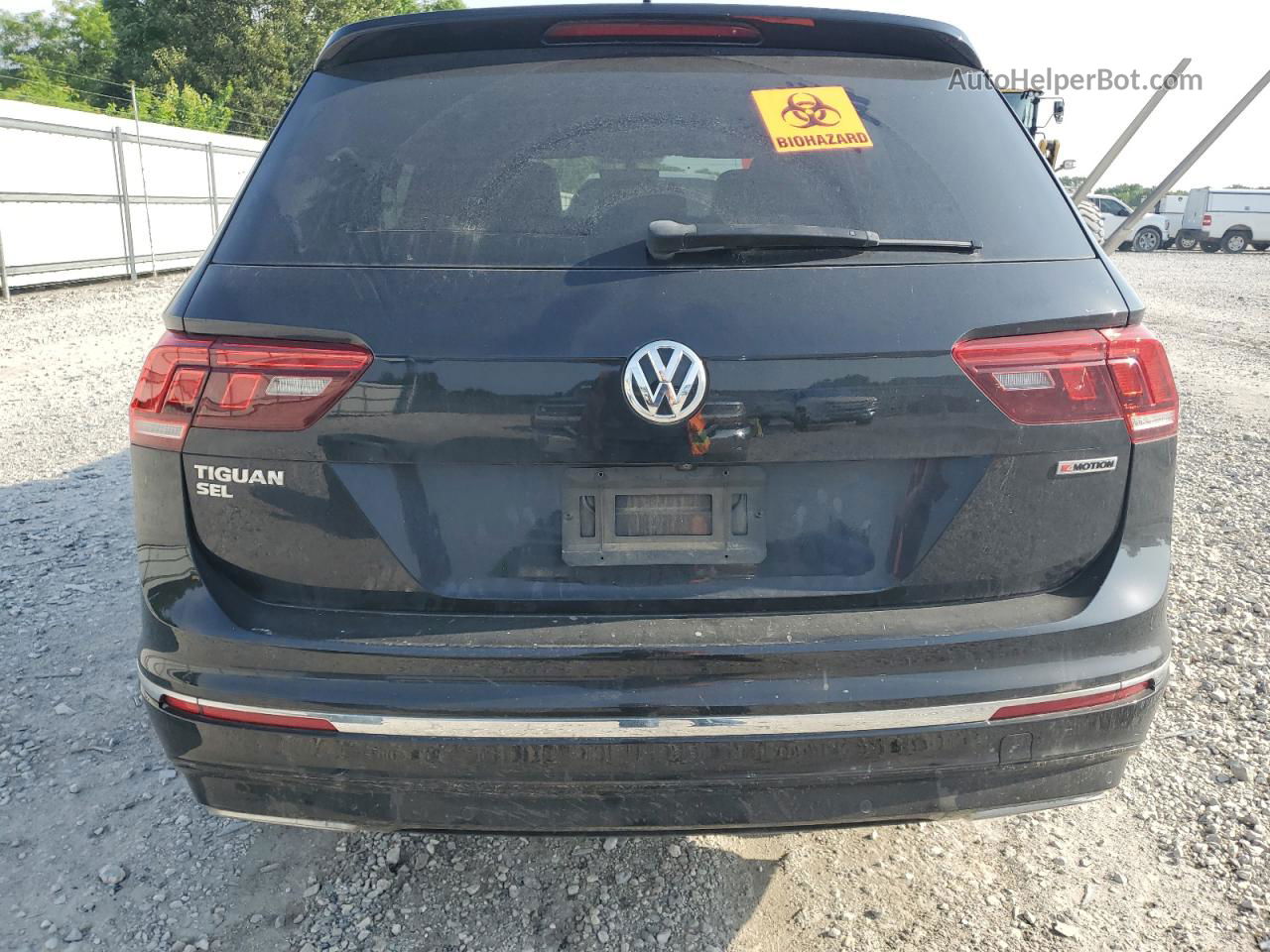 2019 Volkswagen Tiguan Se Black vin: 3VV2B7AX3KM060637