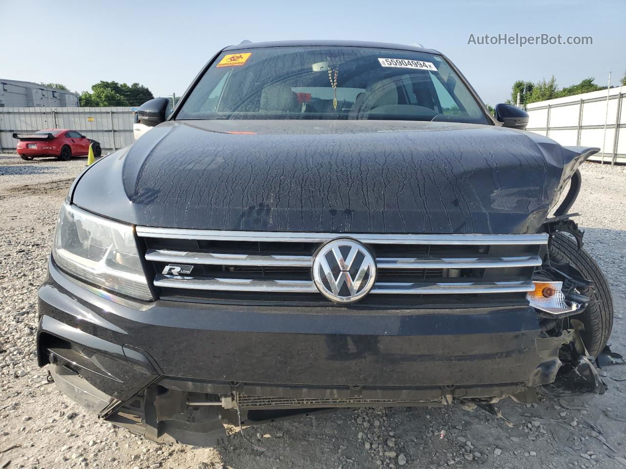 2019 Volkswagen Tiguan Se Black vin: 3VV2B7AX3KM060637