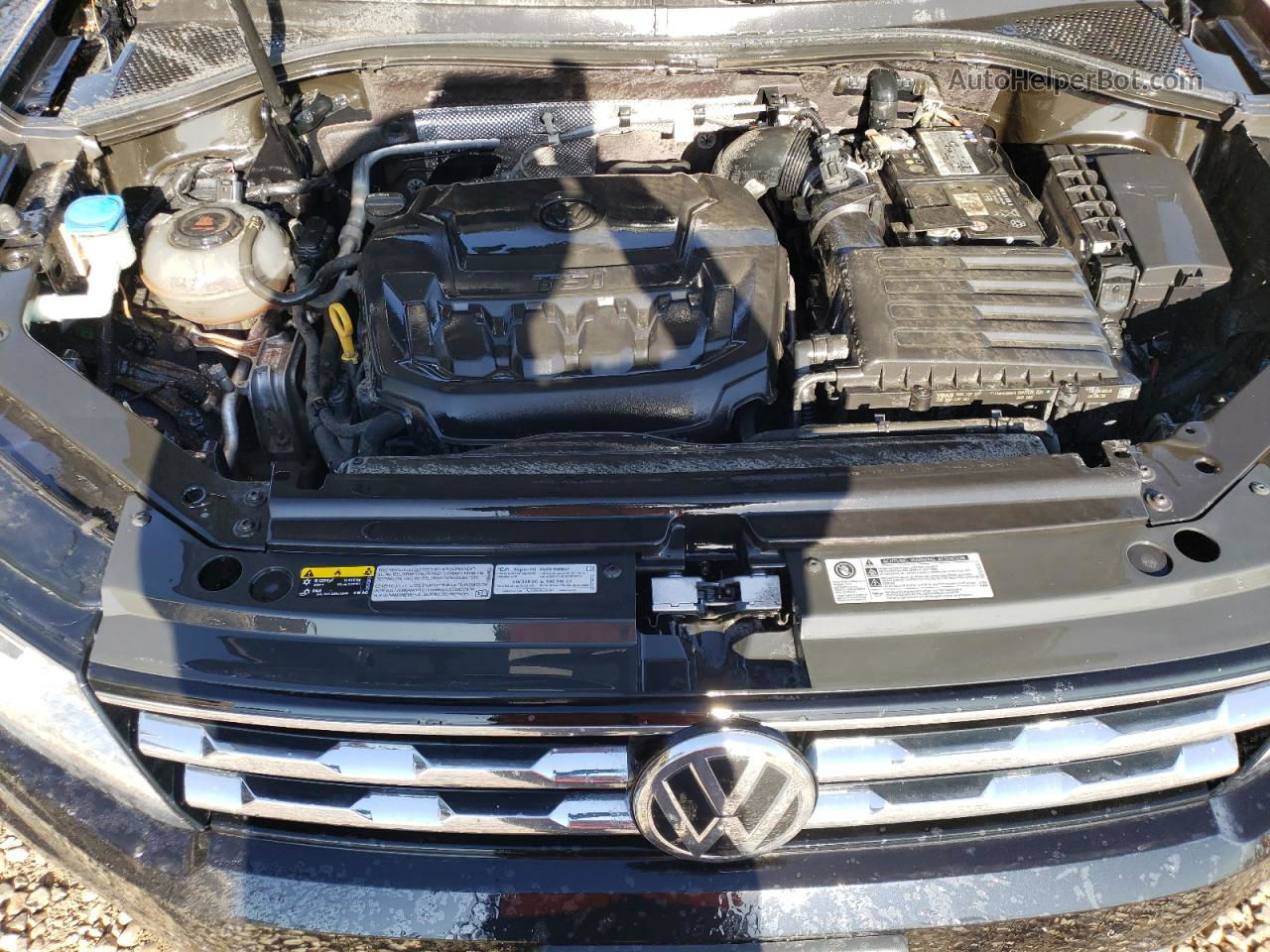 2019 Volkswagen Tiguan Se Black vin: 3VV2B7AX3KM068401