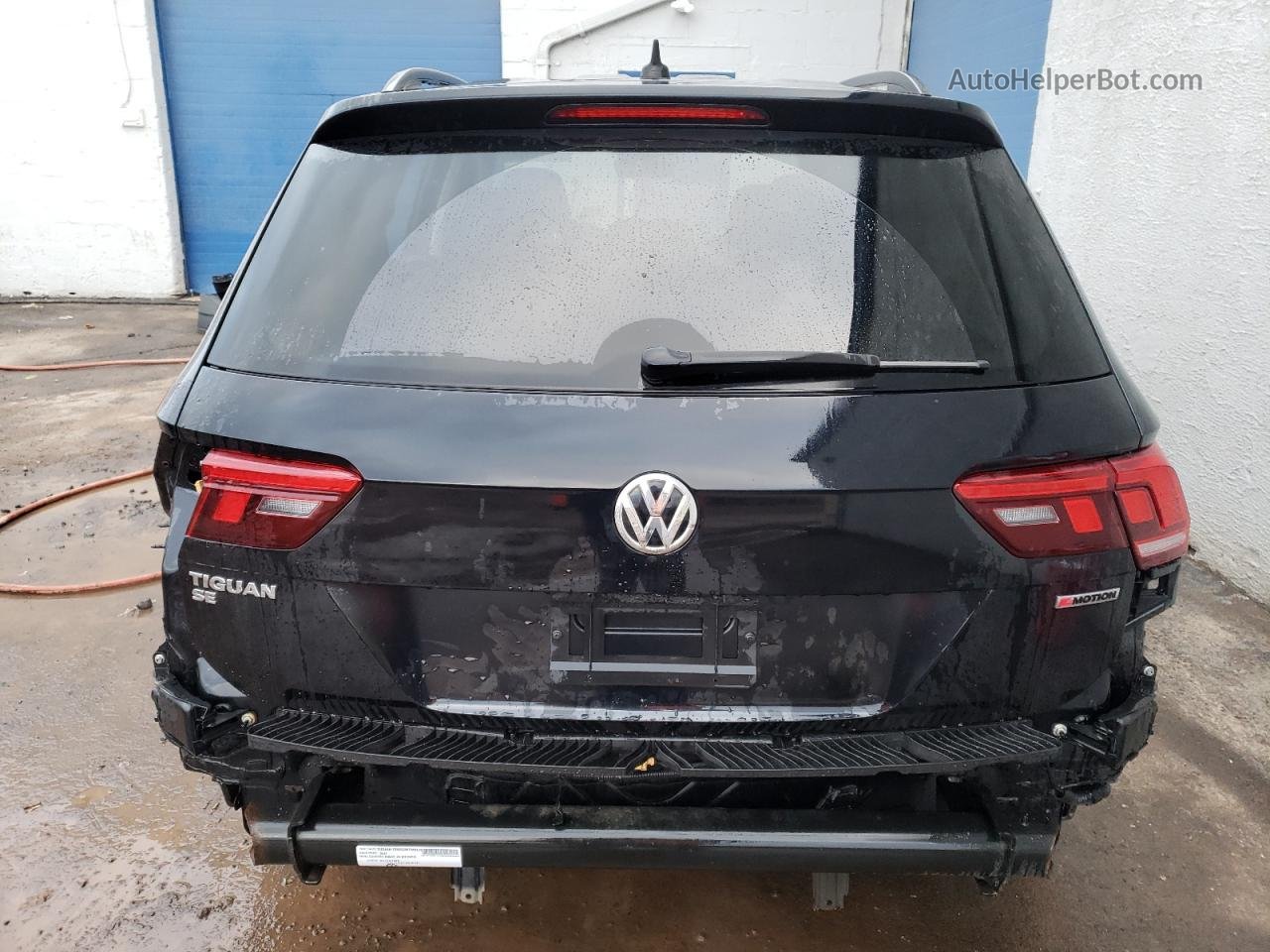 2019 Volkswagen Tiguan Se Gray vin: 3VV2B7AX3KM106385