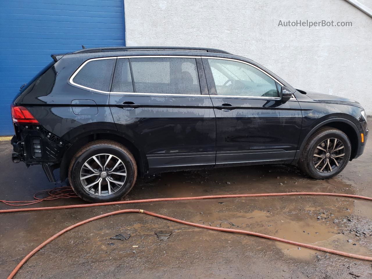 2019 Volkswagen Tiguan Se Серый vin: 3VV2B7AX3KM106385