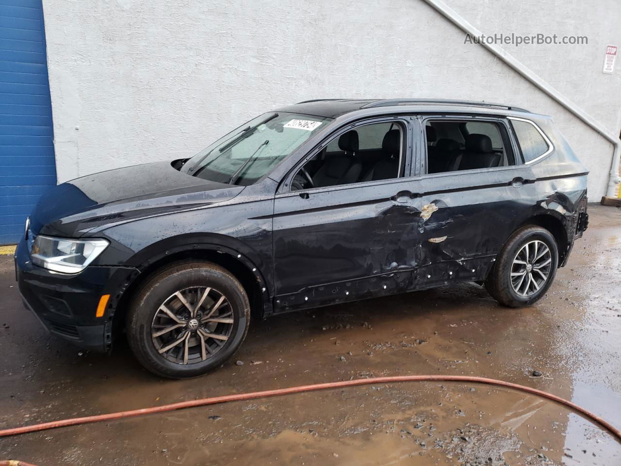 2019 Volkswagen Tiguan Se Серый vin: 3VV2B7AX3KM106385