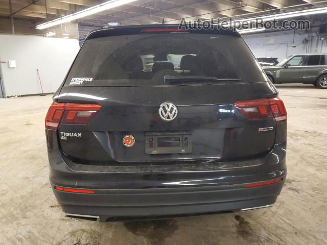 2019 Volkswagen Tiguan Se Черный vin: 3VV2B7AX3KM116107