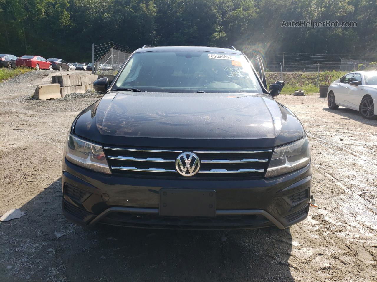 2019 Volkswagen Tiguan Se Black vin: 3VV2B7AX3KM187467