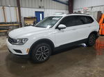 2019 Volkswagen Tiguan Se White vin: 3VV2B7AX3KM187923