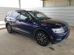 2021 Volkswagen Tiguan Se Blue vin: 3VV2B7AX3MM041783