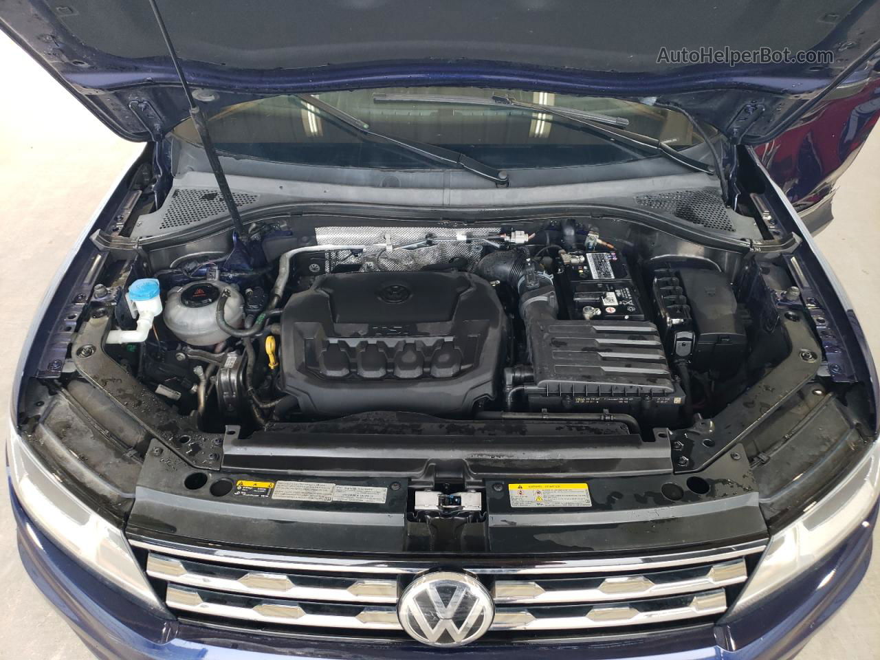 2021 Volkswagen Tiguan Se Blue vin: 3VV2B7AX3MM041783