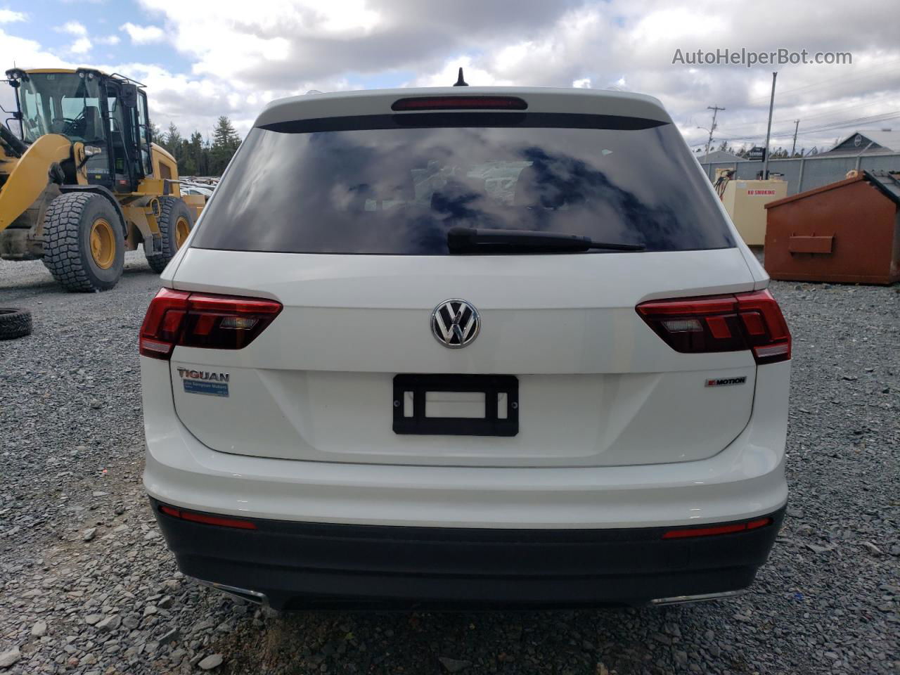 2021 Volkswagen Tiguan Se White vin: 3VV2B7AX3MM054503