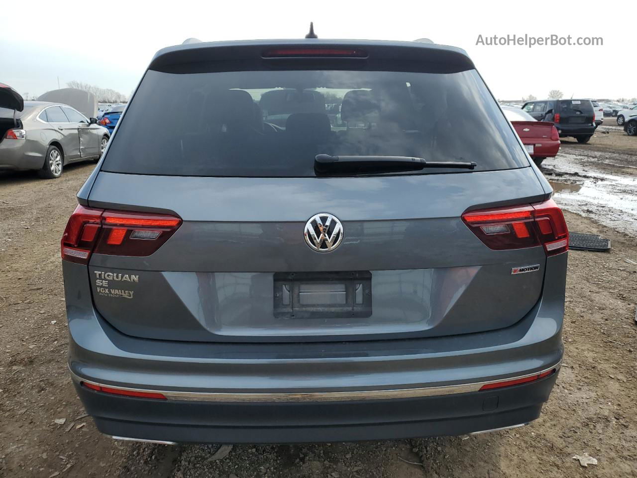 2021 Volkswagen Tiguan Se Gray vin: 3VV2B7AX3MM062987