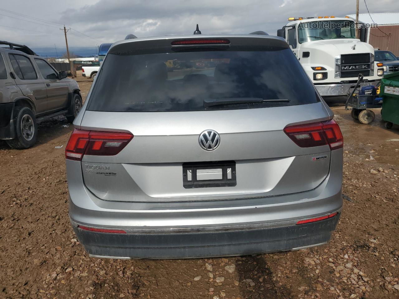 2021 Volkswagen Tiguan Se Silver vin: 3VV2B7AX3MM068269