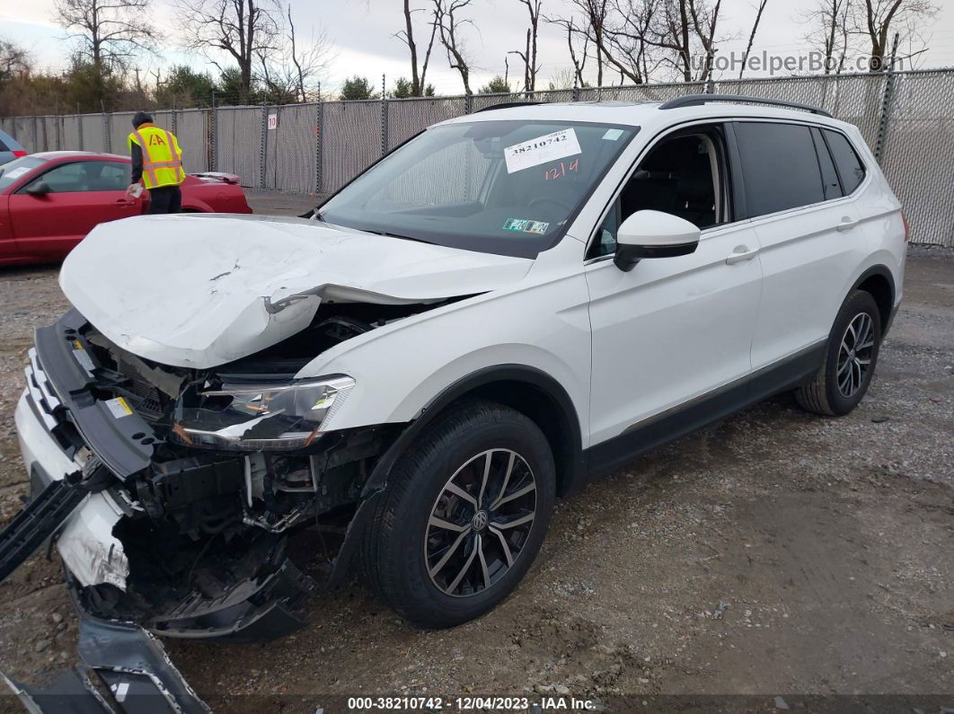 2021 Volkswagen Tiguan 2.0t Se R-line Black/2.0t Sel/2.0t Se Белый vin: 3VV2B7AX3MM095083