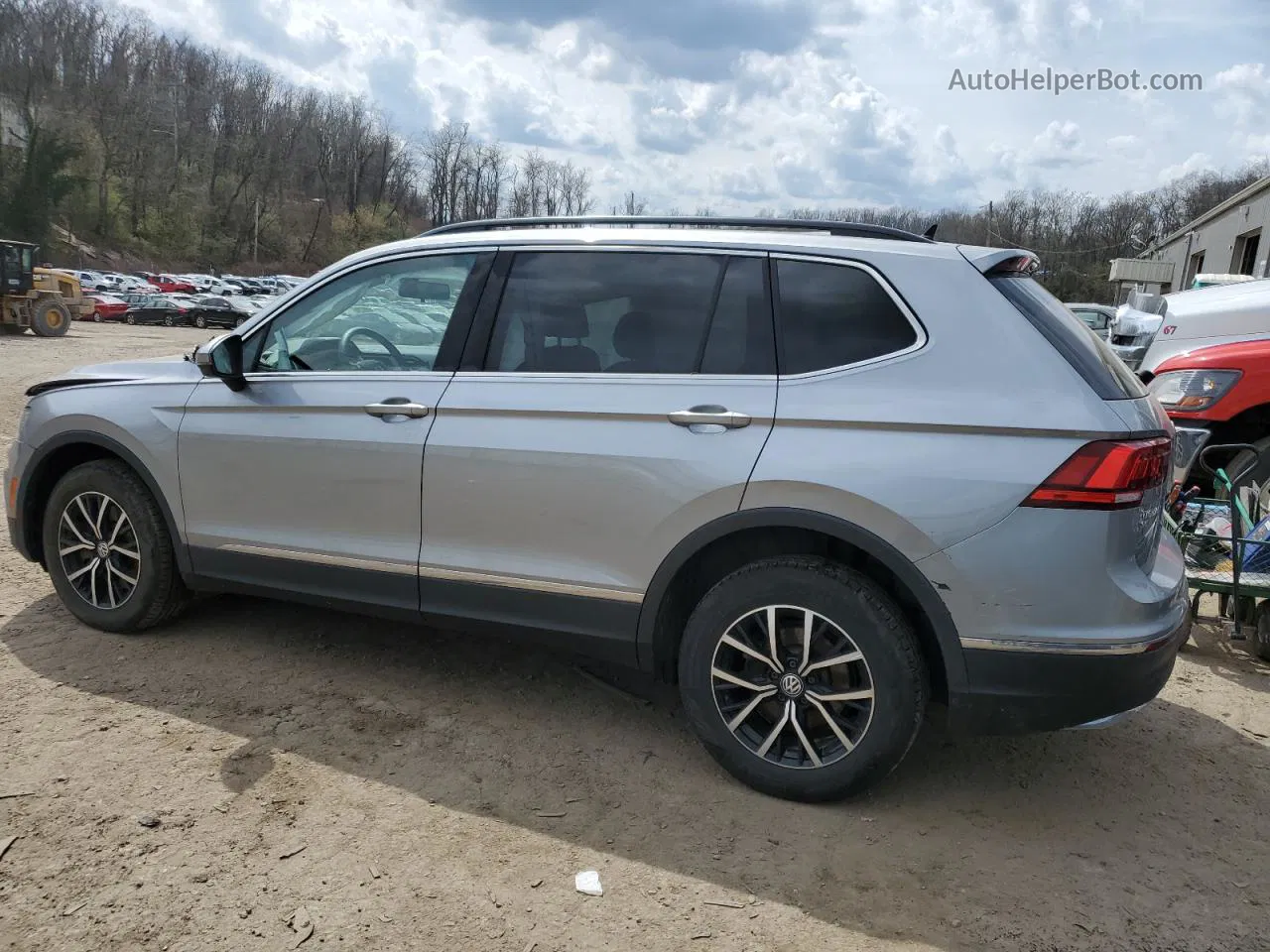 2021 Volkswagen Tiguan Se Серебряный vin: 3VV2B7AX3MM110987