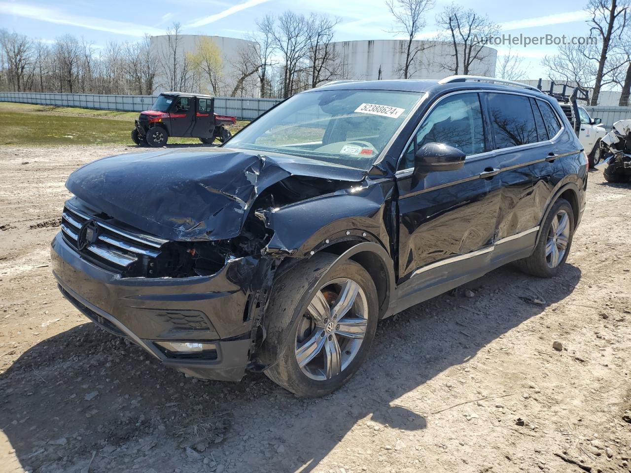 2021 Volkswagen Tiguan Se Black vin: 3VV2B7AX3MM152530