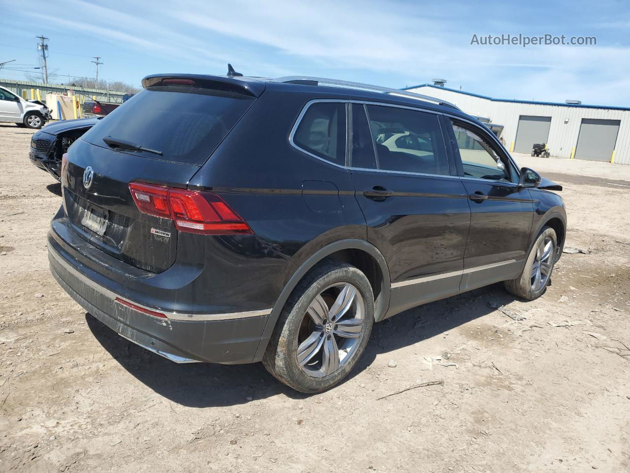 2021 Volkswagen Tiguan Se Black vin: 3VV2B7AX3MM152530