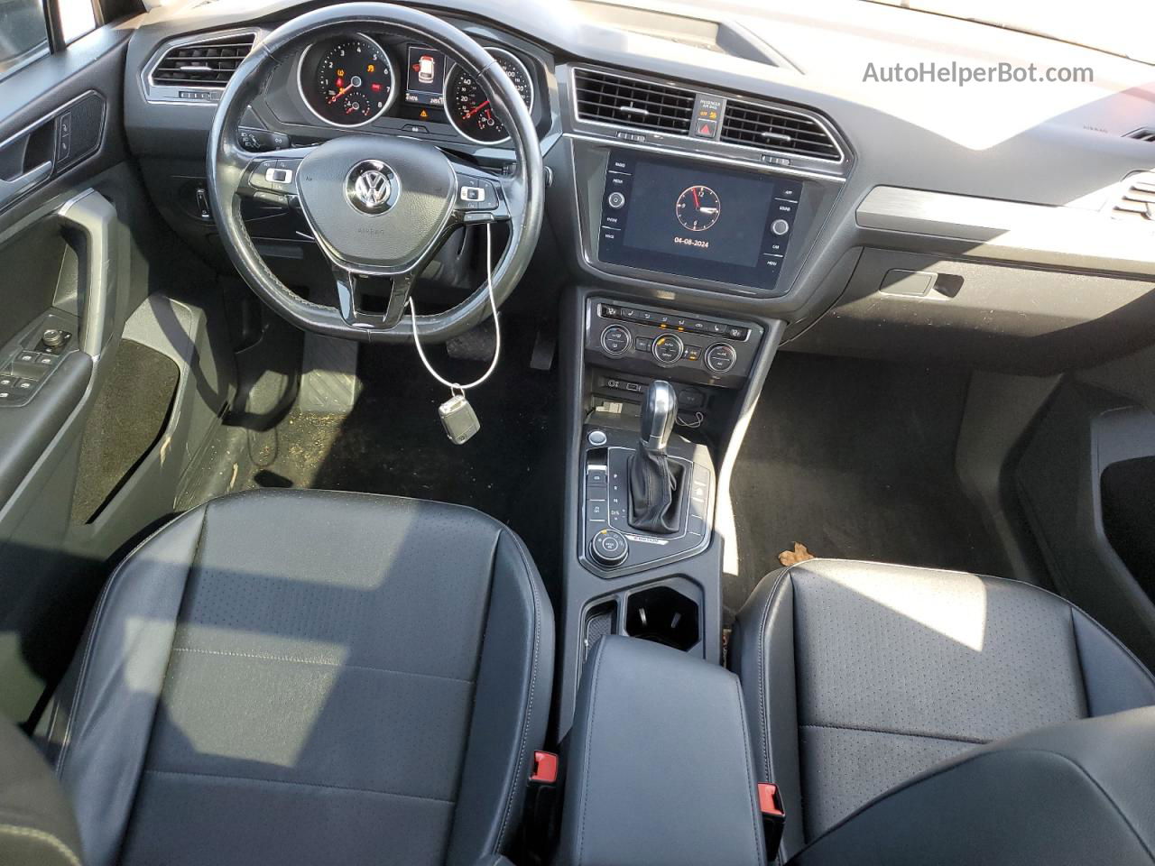 2018 Volkswagen Tiguan Se Серый vin: 3VV2B7AX4JM048446