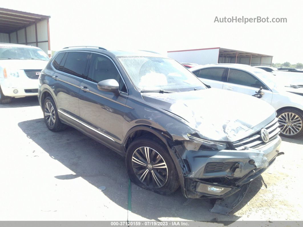 2018 Volkswagen Tiguan Sel Gray vin: 3VV2B7AX4JM162429